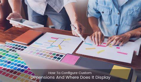 How to configure Custom dimension and where does it display?