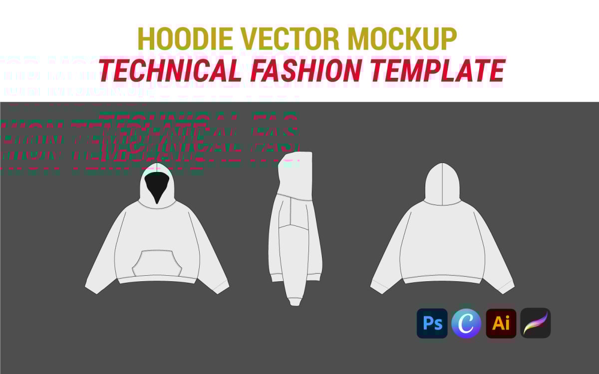 Hoodie Vector Mockup Design Like a Pro with Easy-to-Use Tools for Stunning Results