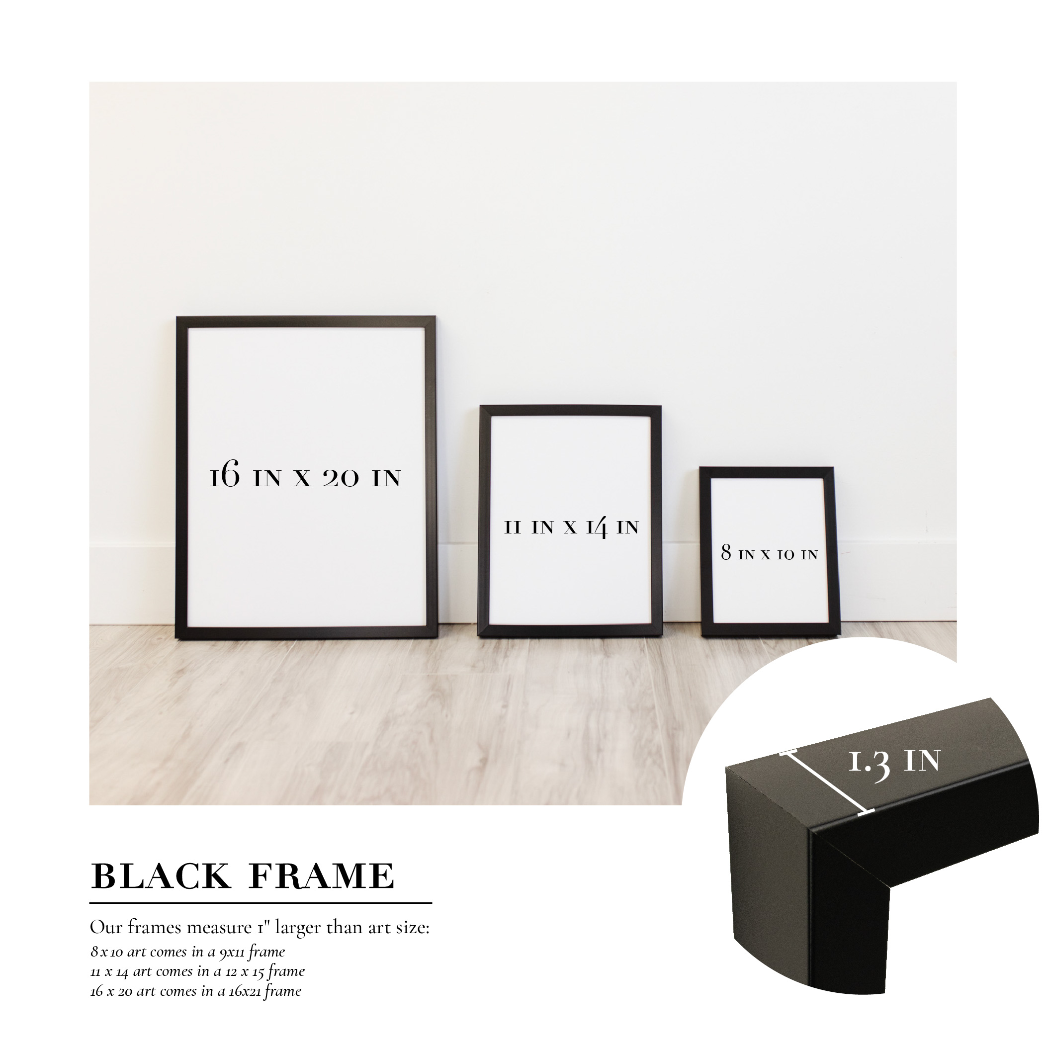 Transform Your Space with Elegant Black Picture Frames - Enhance Your Decor with Versatile and Timeless Design
