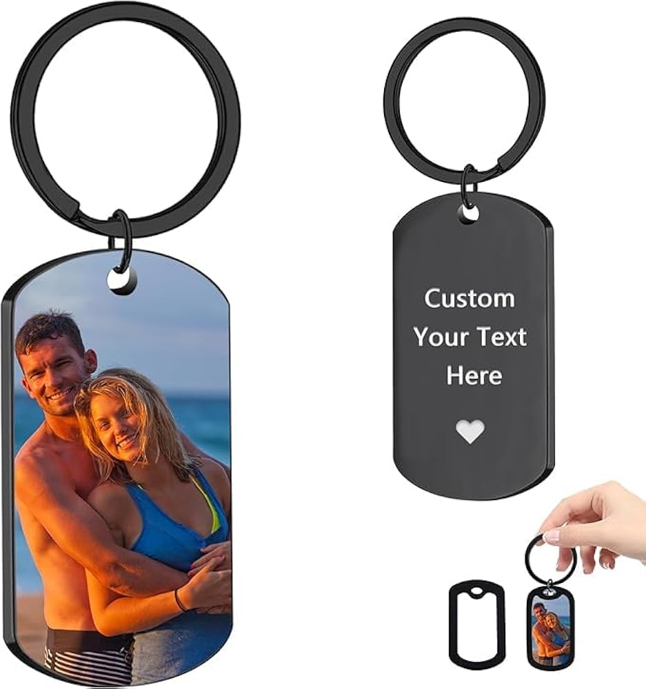Create Lasting Memories with Custom Photo Keychains - Personalize Your Keepsake with Ease
