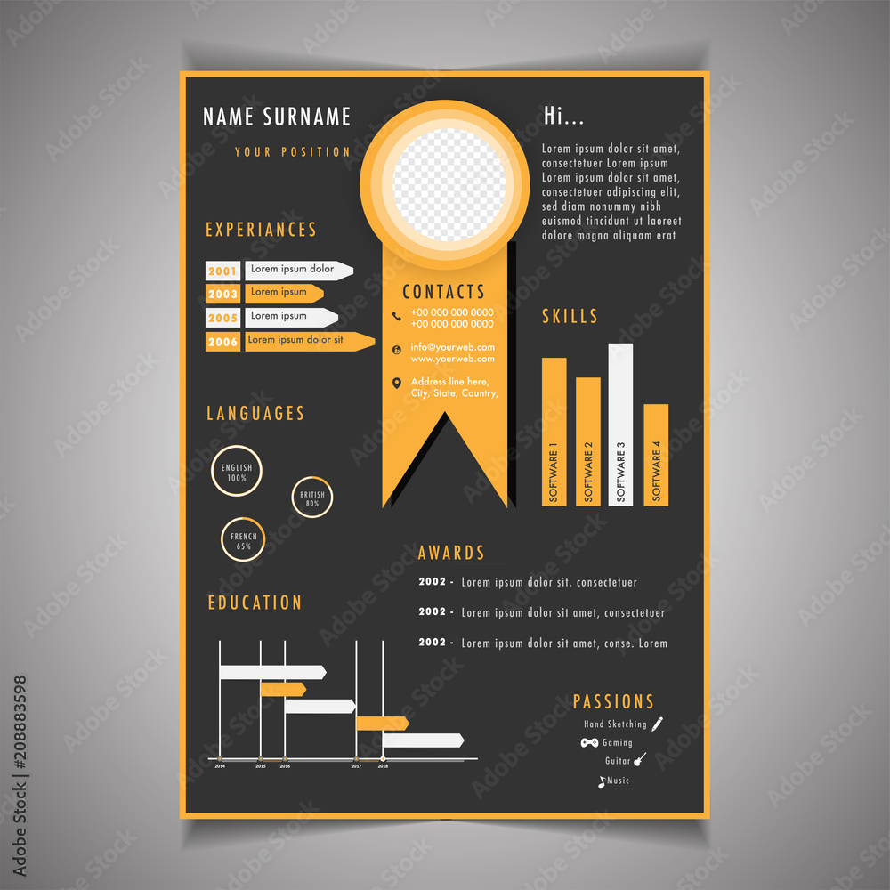 Transform Your Career with an Infographic Resume Template Stand Out with Custom Designs