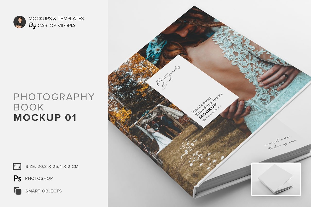 Photography Book Mockup Enhance Your Design Presentation with Professional Visuals