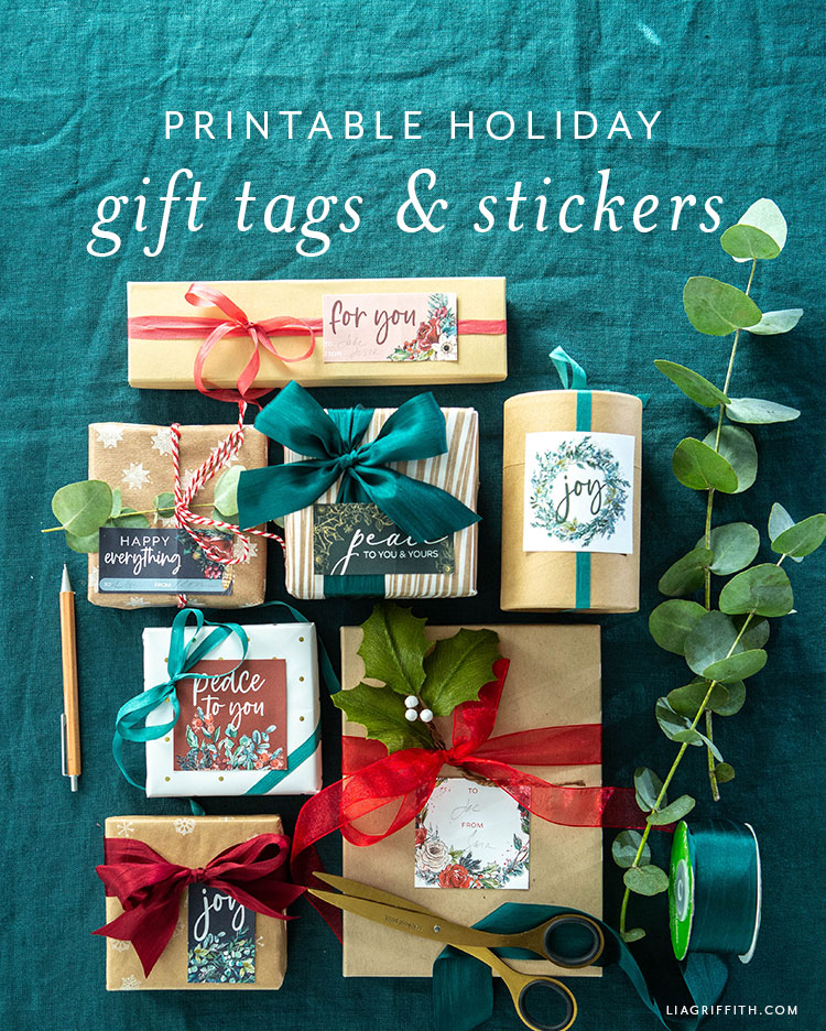 Boost Holiday Cheer with Custom Printable Holiday Gift Tags - Personalize Every Gift for That Perfect Touch