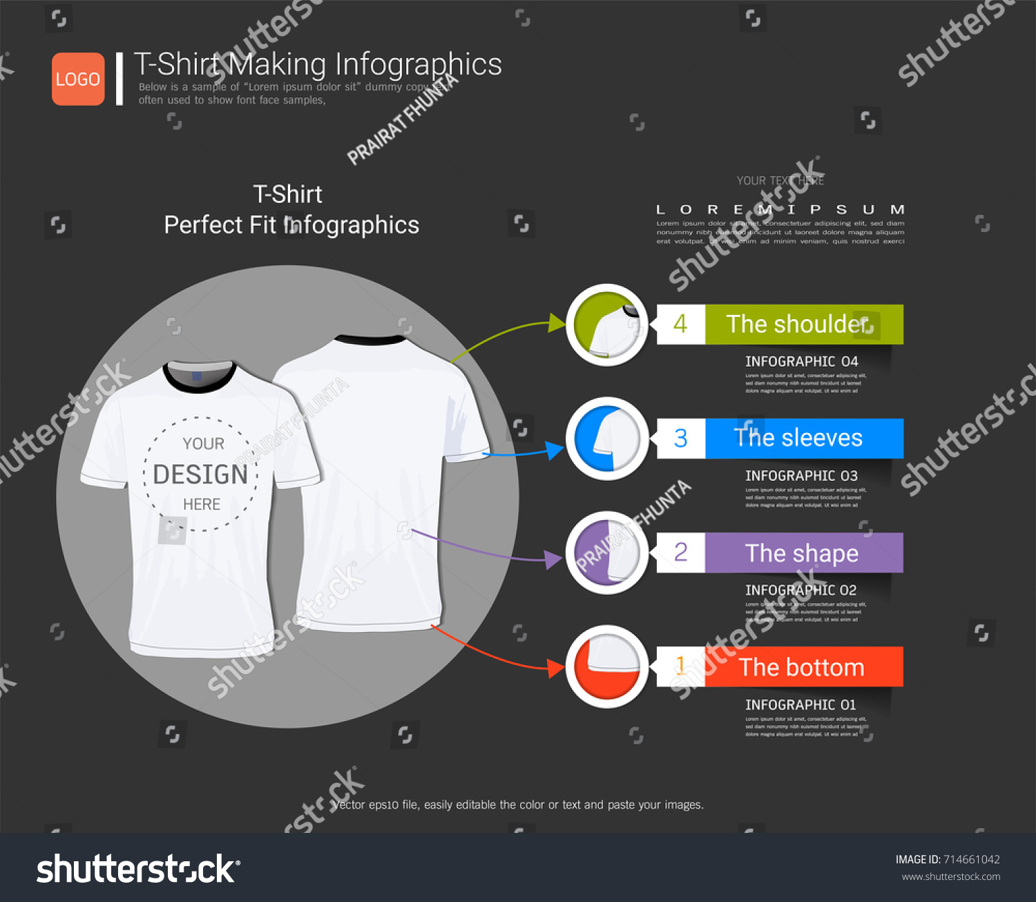Discover T-Shirt Perfect Fit Infographics Your Go-To Guide for Ideal Sizing and Comfort