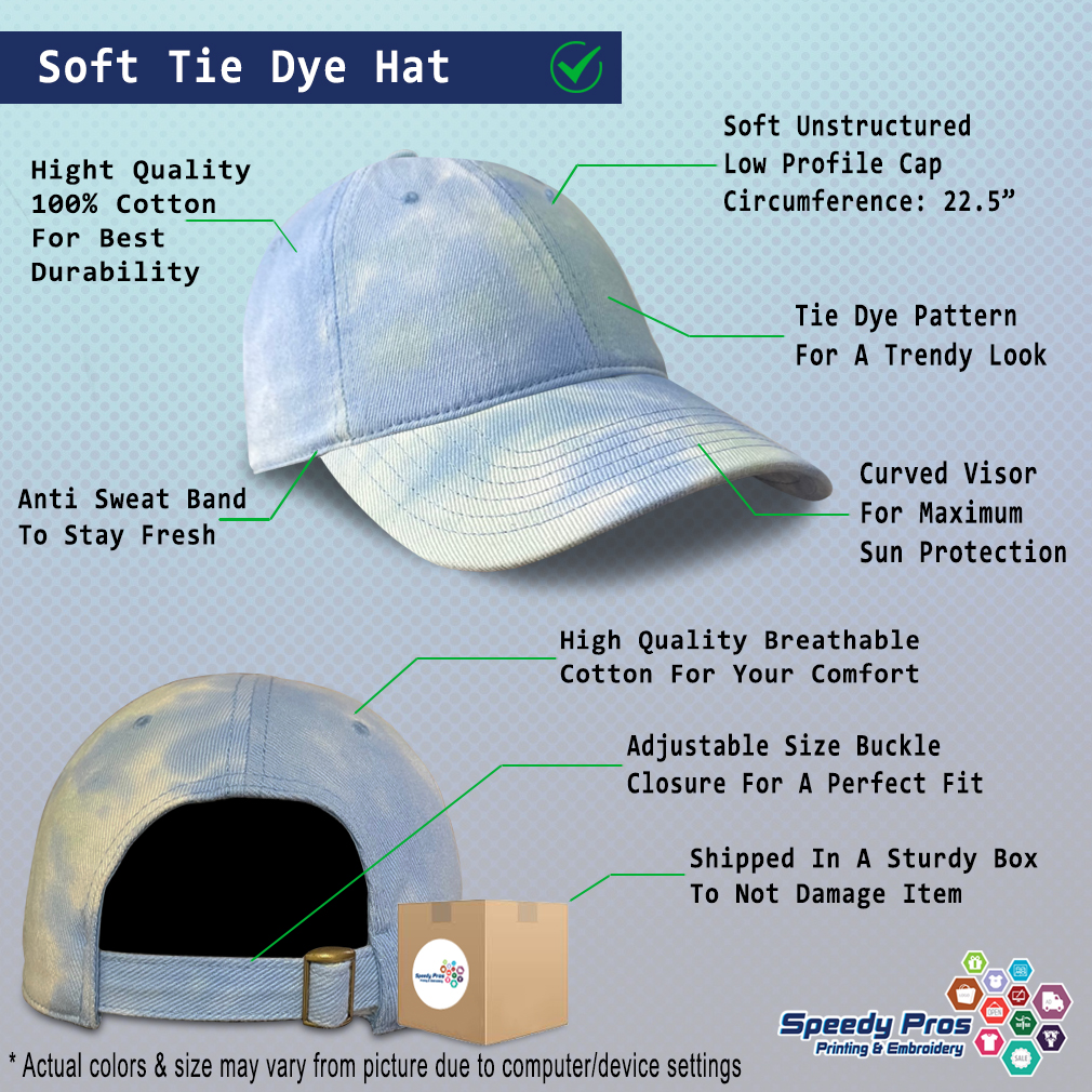 Transform Your Look with Our Stylish Soft Tie Dye Hat - Customizable & Unique