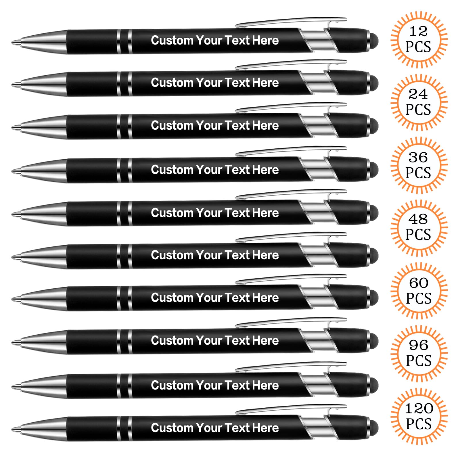 Transform Your Creativity with Customized Black Ballpoint Pens - Unleash Personalization