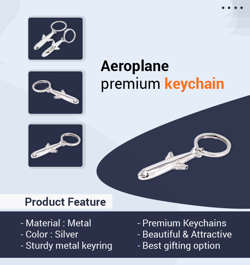 Elevate Your Style with Custom Aeroplane Keychain Designs - Uniquely Yours!