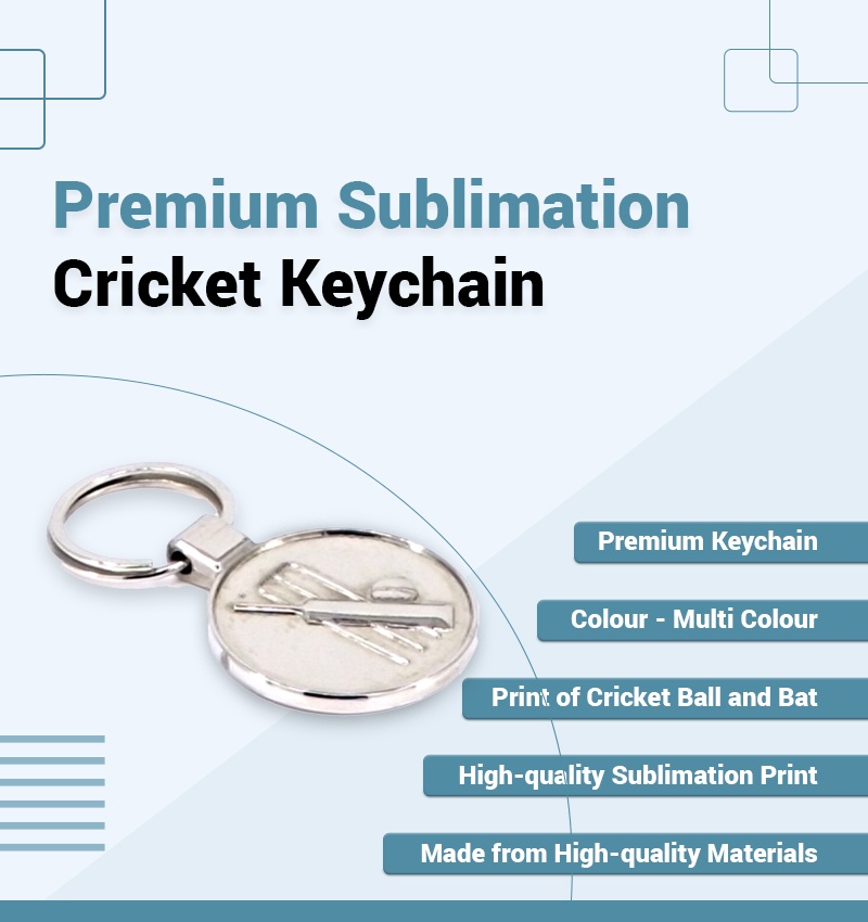 Unlock Unique Creations with Our Premium Sublimation Cricket Keychain - Personalize Your Style Today!