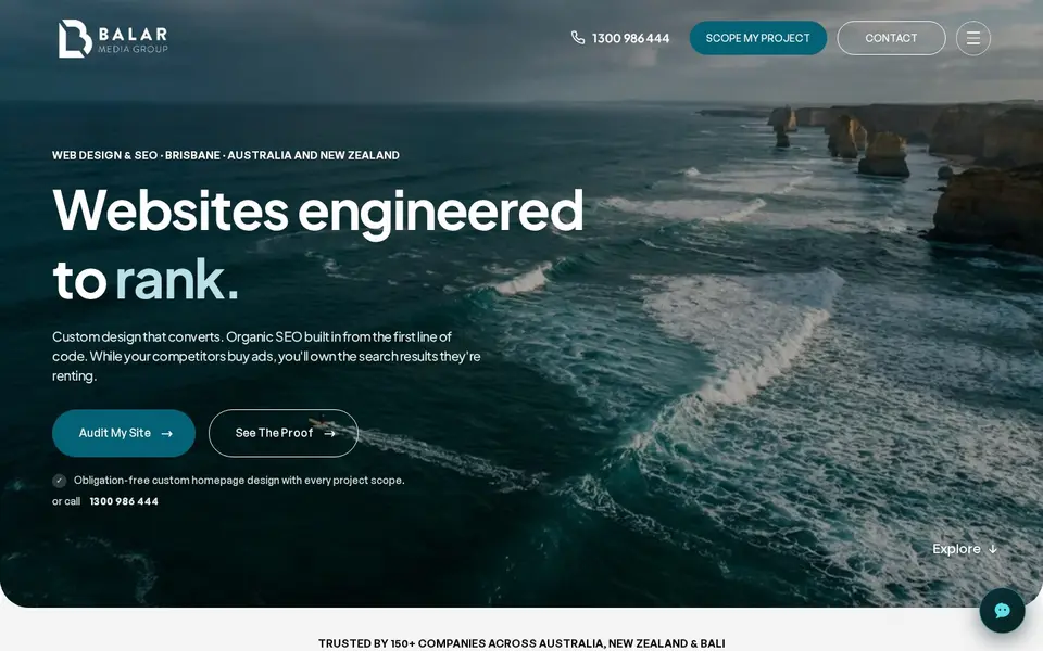 Digital Growth Solutions for Web-to-Print Agencies: the client's live home page