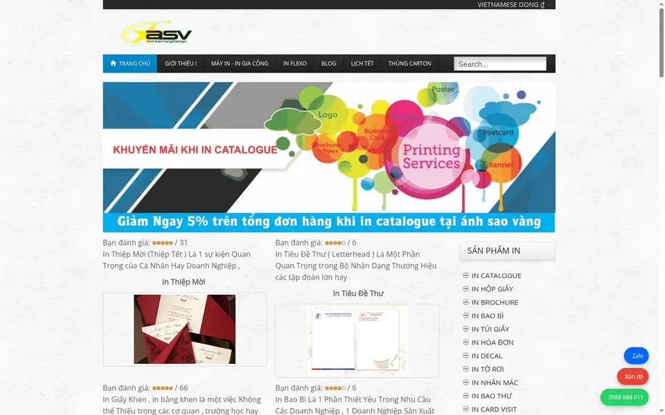 Enhancing Custom Print Business Through Streamlined Ordering and Design Features: the client's live home page