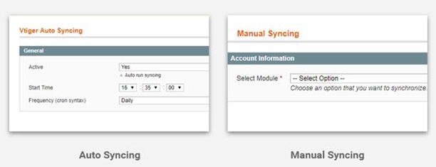 Multiple Synchronization Modes