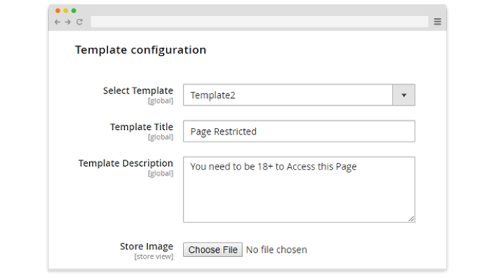 Customize Age Verification Popup