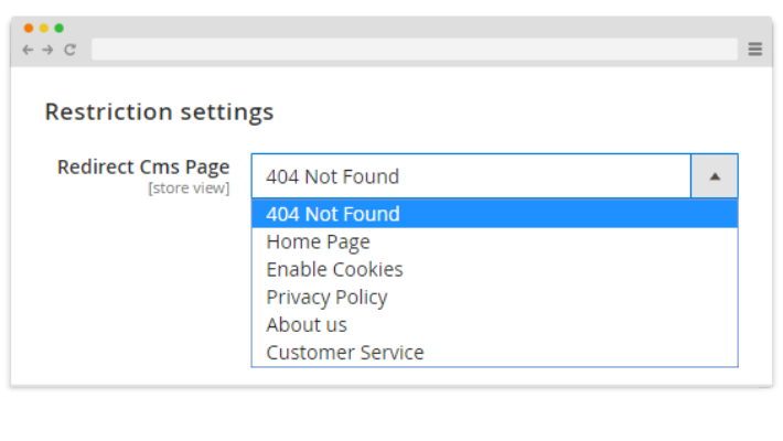 Add Redirection to CMS Pages