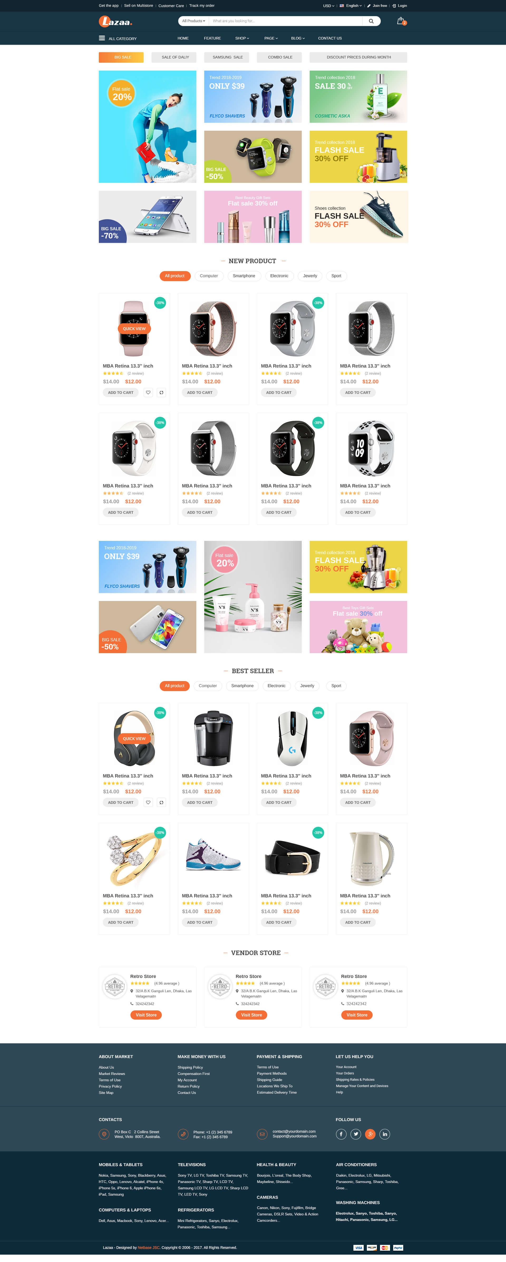 Lazada homepage