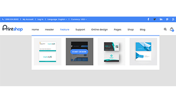 Mega Menu Navigation