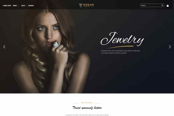 Custom Jewelry Website Development