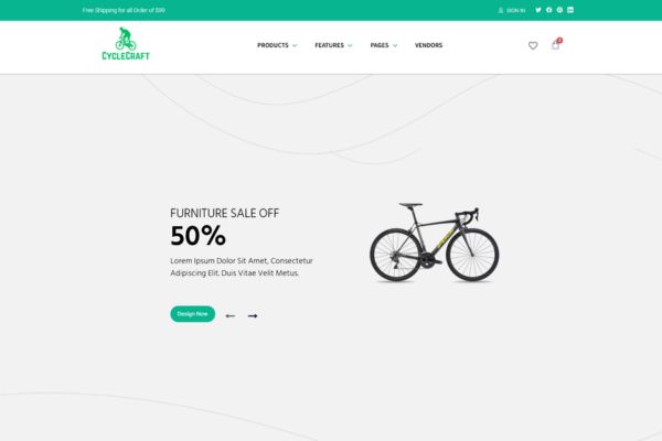 Custom Bike Website Development