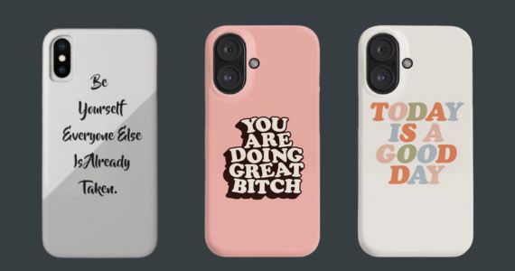 Quote & Typography Phone Cases