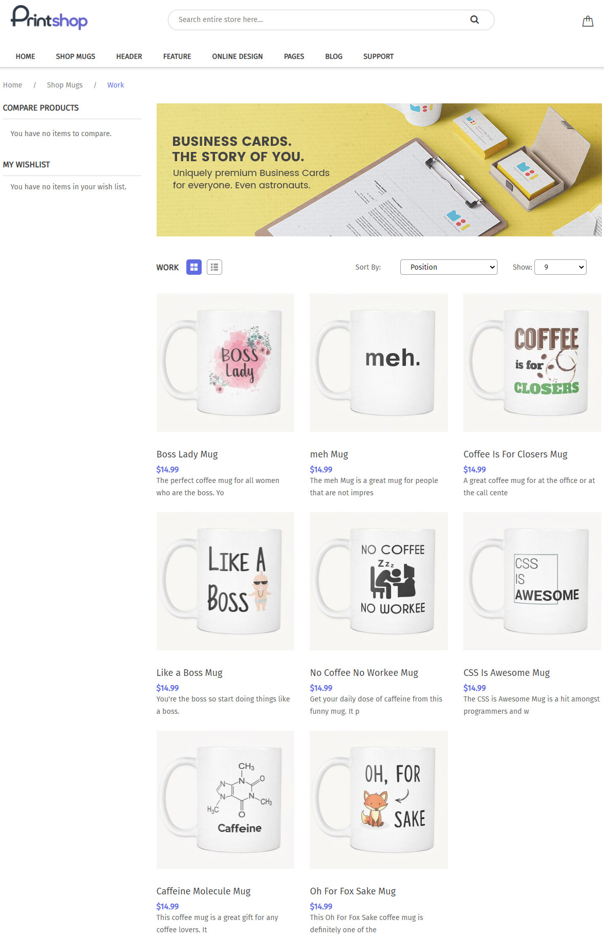 Mugs-Work