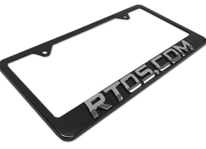 Custom License Plate Frames