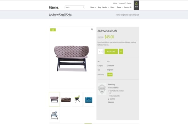 Product Detail Page