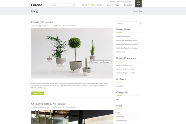 Blog Integration